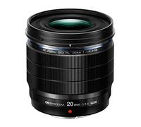 Om System M.Zuiko Digital Ed 20mm f/1.4 Pro, Objectif MFT Standard, Noir | Focale fixe compacte et lumineuse avec protection tout temps, compatible avec appareils photo Olympus OM-D et Panasonic G