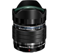 OM System Objectif M.Zuiko Ed 8mm F1.8 Pro – Focale fixe lumineuse, Micro 4/3 – Noir