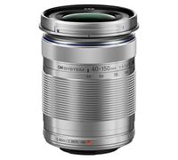 OM SYSTEM Olympus M.Zuiko Digital 40-150 mm F4.0-5.6 R Silver pour Appareil Photo Micro 4/3, Objectif Zoom 3,75x, Design Portable