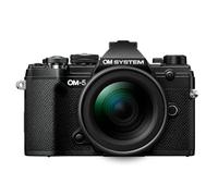 OM SYSTEM Olympus Om-5 Appareil Photo numérique 4/3 M.Zuiko Digital Ed 12-45 mm F4.0 Pro Kit caméra d'extérieur étanche Design étanche Stabilisation d'image 5 Axes 50 MP Prise de Vue Haute résolution