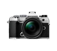 OM SYSTEM Olympus Om-5 Appareil Photo numérique M.Zuiko Digital Ed 12-45 mm F4.0 Pro Kit caméra extérieure étanche Design étanche Stabilisation d'image 5 Axes 50 MP Prise de Vue Haute résolution