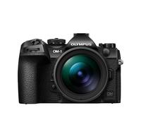 OM SYSTEM OM-1 Muni du système Micro Four Thirds, Objectif M.Zuiko Digital ED 12-40mm f2.8 Pro II, capteur empilé BSI Live MOS de 20 MP, 1 053 Points AF de Type croisé et stabilisation sur 5 Axes Noir