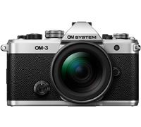 Appareil photo hybride Om System OM-3 Argent + Objectif M.Zuiko Digital 12-45 mm