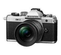 Appareil photo hybride Om System OM-3 Argent + Objectif M.Zuiko Digital 12-45 mm