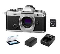 OM System - OM-3 Boitier nu + Pack Accessoires #1 Kit Essentiel