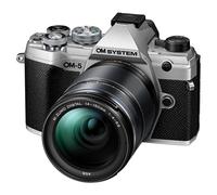 OM SYSTEM OM-5 20,4MP Appareil Photo Hybride - Argent (14-150mm II Kit)