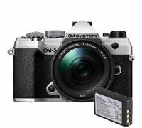 OM System OM-5 argent + 14-150mm F/4.0-5.6 ED II | ✅ + garantie gratuit de 5 ans
