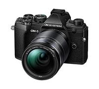 OM System Appareil photo hybride OM-5 20 MP 14-150mm F4-5.6 ED II Noir – Garantie 5 ans gratuite