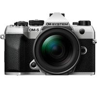 OM SYSTEM OM-5 Mark II argent + 12-45 mm F/4.0 Pro| ✅Pack Aventure gratuit