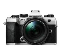 OM Digital Solution Appareil photo hybride OM-5 II + 14-150mm – 20MP, stabilisation 5 axes – Argent