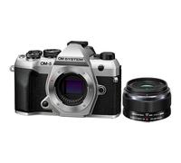 OM SYSTEM Om-5 Mark II Micro Four Thirds System Camera, capteur MOS en Direct de 20 MP, stabilisation d'image sur 5 Axes, étanchéité IP53, Prise de Vue Haute résolution à Main levée 50 MP, Argent
