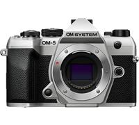 OM SYSTEM Om-5 Mark II Micro Four Thirds System Camera, capteur MOS en Direct de 20 MP, stabilisation d'image sur 5 Axes, étanchéité IP53, Prise de Vue Haute résolution à Main levée 50 MP, Argent