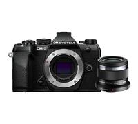 OM SYSTEM OM-5 II noir + 45 mm F/1.8 | ✅300 € de cashback + batterie gratuite