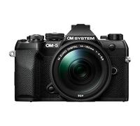 OM SYSTEM OM-5 Mark II BLK w/M.ZUIKO Digital 14-150 mm f4.0-5.6 II Caméra vidéo compacte et légère étanche 4K Idéale pour les voyages en plein air