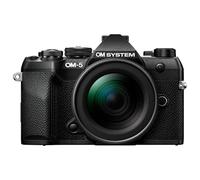 OM SYSTEM OM-5 Mark II BLK w/M.ZUIKO Digital ED 12-45 mm F4.0 PRO KIT Compact Léger Étanche Caméra vidéo 4K Idéal pour les voyages en plein air
