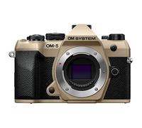 OM SYSTEM OM-5 Mark II boîtier beige | ✅ 200 € de cashback