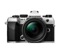 OM Digital Solution Appareil photo hybride OM-5 II + 14-150mm – 20MP, stabilisation 5 axes – Argent