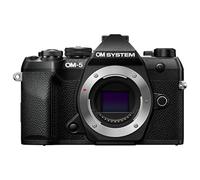 OM SYSTEM Om-5 Mark II Micro Four Thirds System Camera, capteur MOS en Direct de 20 MP, stabilisation d'image sur 5 Axes, étanchéité IP53, Prise de Vue Haute résolution à Main levée 50 MP, Noir