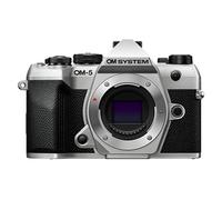 OM SYSTEM Om-5 Mark II Micro Four Thirds System Camera, capteur MOS en Direct de 20 MP, stabilisation d'image sur 5 Axes, étanchéité IP53, Prise de Vue Haute résolution à Main levée 50 MP, Argent