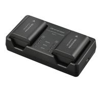 OM SYSTEM SBCX-1 batterij + lader set | ✅ Livraison gratuite à partir de 100 €