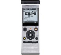OM Digital Solution Enregistreur vocal numérique WS-882 – Microphones stéréo, 6 modes, USB, 4 Go, Argent
