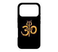 Om Trishula Damaru Mahadev Yoga Hindou Méditation Coque pour iPhone 17 Pro