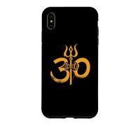Om Trishula Damaru Mahadev Yoga Hindou Méditation Coque pour iPhone XS Max