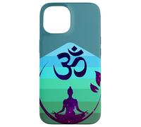 Om Universe Within Aum Méditation Yoga Spirituel Coque pour iPhone 15