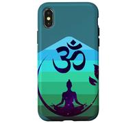 Om Universe Within Aum Méditation Yoga Spirituel Coque pour iPhone X/XS