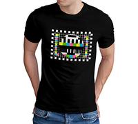 OM3® Big-Bang T-shirt pour homme, série télévisée analogique, S-5XL, Noir , XL