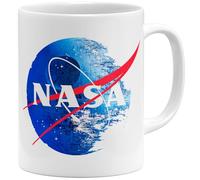 OM3® - NASA Empire - Tasses, Tasse à Thé | Tasse en céramique | 325 ml | Imprimé des deux côtés | Blanc