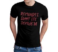 OM3® Romani ITE Domum T-Shirt | Homme | Kult Film Dialog | S à 5XL, Noir , XL