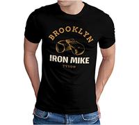 OM3® T-shirt Brooklyn New York - Homme - Iron Mike Tyson Boxing Gym - S - 4XL, Noir , L