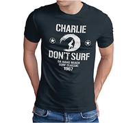 OM3® T-shirt Don't Surf Charlie | Homme | Surf Team Vietnam US Army | S - 4XL