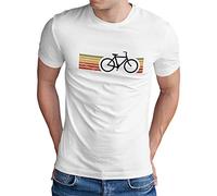 OM3® T-shirt rétro vélo - Hommes - Cyclisme Cycliste Vélo - S - 5XL, Blanc., M