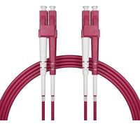 OM4 Câble patch LWL LC/LCDuplex Câble patch à fibres optiques de Fibre Optique LC-LC 3 mètres 1 Kabel