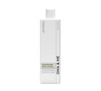 OMA & ME - Shampoing Premium Antichute Stimule la Pousse des cheveux, Réduit la Chute et Améliore la Densité Capillaire, 90% Ingrédients Naturels, Sans Sulfates, Fabriqué en France - 250ml