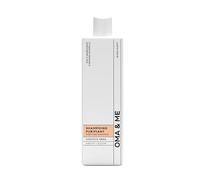OMA & ME Shampoing Purifiant Cheveux Gras - Régule le Sébum, Assainit le Cuir Chevelu, 91% Naturel, Sans Sulfates - Anti Cheveux Gras Naturel - Fabriqué en France - 250ml