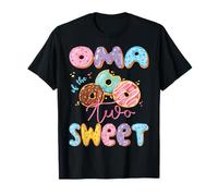 Oma of The Two Sweet Donut Assorti pour 2ème Anniversaire Fille T-Shirt