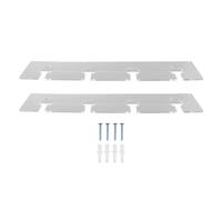 Omabeta 2PCS Porte-Verre à Vin en Acrylique, Rack de Stegs Muraux Contient 8 Verres sous Rangement D'armoire pour la Fête du Bar de Cuisine (Clair)