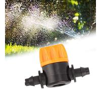 Omabeta Adaptateur D'irrigation de Jardin à Mini Valve Portable pour Raccordement de Tuyau 4/7, Lot de 100
