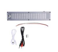 OMABETA Affichage du spectre musical Music Spectrum Egalizer Double canal 20 à 20 kHz 10 modes 15 bande informatique peripherique