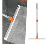 OMABETA Balai raclette pour sol Balai raclette de sol multifonction à long manche télescopique, épurateur pour jardin nettoyage
