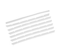 Omabeta Bande de Brosse Roulante Bande de Silicone de Remplacement Haute Résistance pour Neato Botvac D70 70E 75 80 85 Bureau à Domicile Durable écologique 7 Paquets
