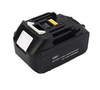 Omabeta Batterie au Lithium 18V, Indicateur de Puissance LED Haute capacité pour BL1830 BL1840 BL1850 BL1860, Compatible avec la Série BC BD BH BJ (4,0Ah)