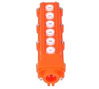 Omabeta Boîte de Commutation à Bouton-poussoir, Station de Commande Suspendue étanche à la Pluie pour Grues, Palans électriques, Coque ABS, Conception Compacte