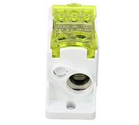 Omabeta Boîte de Distribution de Bornes 690V 160A, Boîte de Jonction Isolante Ignifuge PA66 pour Armoires Haute Tension (Jaune)