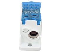Omabeta Boîte de Distribution de Bornes 690V 160A, Boîte de Jonction Isolante Ignifuge PA66 pour Armoires Haute Tension (Bleu)