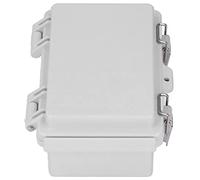 Omabeta Boîte de Jonction étanche, Boîtier électrique Durable pour L'extérieur, Ouverture Facile pour les Environnements Difficiles, Matériau ABS Gris