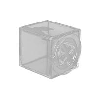 Omabeta Boîte D'élevage D'Insectes Carrée en Acrylique, Conception Portable pour L'alimentation des Grillons, des Araignées et des Insectes, Transparente 1 unité